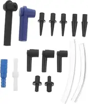 BESTOYARD 16Pcs Brake Fluid Bleeder Kit Comprehensive Automotive Brake Fluid Exchange Tool with Durable Connectors Easy Operation for Cars Motorcycles for DIY Maintenance