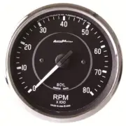 Auto Meter 201004 Cobra 4" In-Dash Tachometer Gauge - 0-8,000 rpm