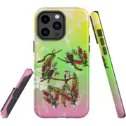 For iPhone 14 Pro Max Case Tough Protective Cover, Kookaburras