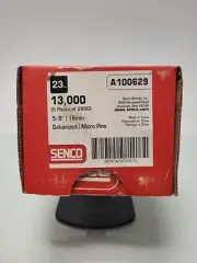 Senco A100629 13000 Electro Galvanized Headless Micro Pins, 5/8" x 23 ga. RK23T6