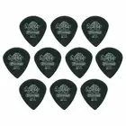10 x Jim Dunlop Tortex Jazz 3 Pitch Black .88mm Guitar Picks III Free Post