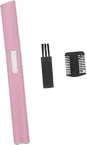 Beatifufu Women Electric Eyebrow Trimmer Portable Hair Remover Razor for Eyebrow Hair Lightweight and Durable Design Quick and Painless Trimming Tool Pink