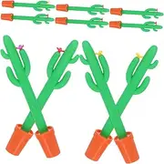 ROMISBABA Novelty Cactus Roller Pens 10pcs Green Cactus Pens for Study Office Use