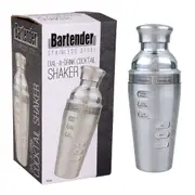 Bartender Dial A Drink Cocktail Shaker 750ml