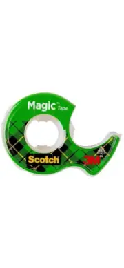 3M Scotch Magic Tape & Dispenser 19mm x 12.7m Pack Of 6 Rolls