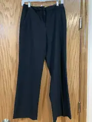 Smooth Petites Black Pants NWT from Nordstrom, Size 4P, Polyester/Viscose Rayon/