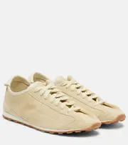[Jacquemus] Jacquemus Tennis croc-effect suede sneakers AU 7 beige