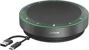 Jabra Speak2 75 Wireless Bluetooth Speakerphone - Portable Speaker with 4 Noise-Cancelling Mics, 65mm Full-Range Speakers & Super-Wideband Audio - Certified Microsoft Teams Speaker - Dark Grey