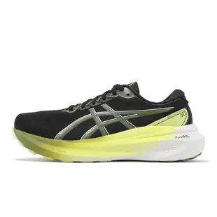 Asics 慢跑鞋 GEL-Kayano 30 4E 超寬楦 黑 黃 亞瑟士 男鞋 支撐 ACS 1011B690003