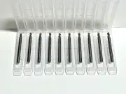 SOLID CARBIDE END MILL 7/64" DIA 3/16" STUBBY LOC 4 FLUTE 30 DEG HELIX 10 PACK
