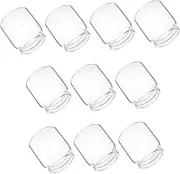 Abaodam 10Pcs Mini Glass Test Tube Vases for Succulents Propagation Bottles for Micro Landscape for Office Desk and Home Decor Create Charming with Durable Glass