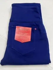 Spanx by Sara Blakely Denim Leggings Pull On Royal Blue Size S Solace 2066 NWT