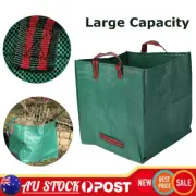 Large Capacity Garden Trash Bag Leaf Compost Bag Weed Waste Bag Lawn Rubbish Bin