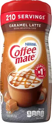 Nestle Coffee-Mate Coffee Creamer Caramel Latte, Pack of 6 (15 Ounce) Size Na...