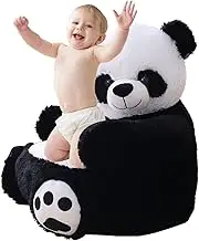 Panda Sofa With Armrests, Plush Panda Armchair For Kids | Panda Plush Kids Armchair, Plush Animal Support Seat, Small Animal Furniture