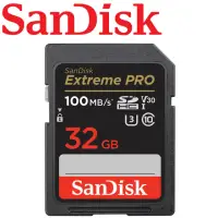 在飛比找momo購物網優惠-【SanDisk 晟碟】32GB 100MB/s Extre