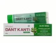 3X Patanjali Dant Kanti Aloe Vera Toothpaste - 80 Gram