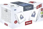 16 x Hyclean 3D Efficency GN Synthetic Vacuum Dust Bags and 8 x Filter for Miele Vacuum Cleaners - XXL Pack