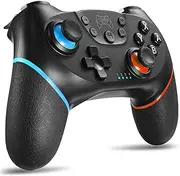 Switch Controller Games Switch Controller for Nintendo Rechargeable Remote Wireless Switch Lite Controller Gamepad Joypad with Adjustable Turbo Dual Shock Gyro Axis Compatible with Nintendo Switch Switch Pro