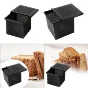 Pullman Loaf Pan Baking Tool Multipurpose with Lid Square Cake Making Tray
