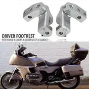 Adjustable Footrests for K 100 RS K 1100 LT Rockster Compatible with K100RS K1100RS K75 K1100LT - Lowering Kit for Drivers and Passengers