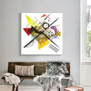 Abstract II By Wassily Kandinsky Canvas Wall Art