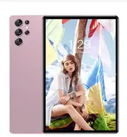 New Original 5G Tab Ultra Tablets 12inch Tablet Dual SIM Dual WIFI Android Tablet PC unlocked GPS Tablets Global Version 4G Pad Pink 12GB 256GB