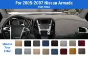 Dashboard Dash Mat Cover for 2005-2007 Nissan Armada (Plush Velour) (for: Nissan)