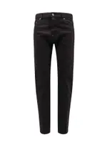 [Dsquared2] Dsquared2-Stretch Cotton Trouser With White Bull Tag-Uomo 48