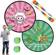 Toss and Catch Game | Toss and Catch Ball Toy Set,Easter Basket Stuffer, Parent Child Interaction Supplies for Kids Boys Girls Children