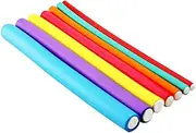 BATHVEVE 20pcs Hair Rollers Flexible Hair Curling Rods for No Heat Styling Random Colors for Women for Styles