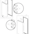 LG Genuine Basket,Door Part MAN62849201 GF-D725BML GF-L706PL GF-V706MBL