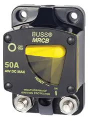 Blue Sea - 7139-BSS Circuit Breaker 187 SfcMt 50A (1EA)
