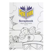 Spirax No.152 100GSM Blank Bond Paper Scrapbook School 64 Pages Notebook