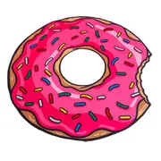 BigMouth 152cm Gigantic Round Donut Beach/Pool Sport Sunbathing Towel Blanket
