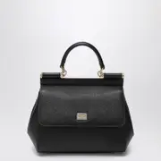 [Dolce & Gabbana] Medium black Sicily Hand Bag One size Black