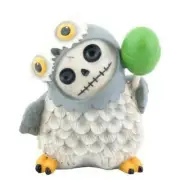 Furry Bones Snowy Hootie Owl Statue