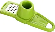 Garlic Grater Tool Garlic Press Garlic Mincer Crusher Graters for Kitchen(Green)