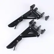 2 X Keyboard Tray Clamp Holder Foldable Extension Stand Shelf For Computer Desks