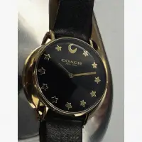 在飛比找momo購物網優惠-【COACH】COACH手錶型號CH00006(黑色錶面金色