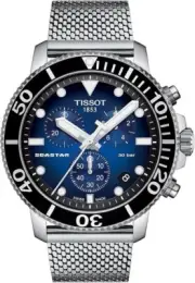 TISSOT Seastar 1000 Chronograph Blue Dial Men's Watch T120.417.11.041.02