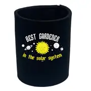Best Gardener Solar System - Funny Novelty Stubby Holder