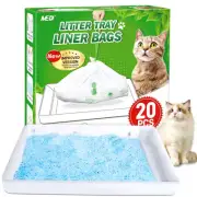 Litter Box Liners Compatible with Pets Scoopfree Litter Box Refill Tray Recta...