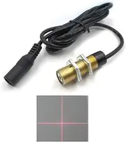 Class ⅢA 635NM 5MW M12*1 Threaded Shell Red Laser Infrared Emission Lamp Cross Laser Module