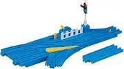 Takara Tomy Plarail HO Scale R-16 Automatic Point Rail (Includes 1 1/2 Straight Rail)
