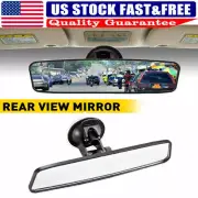 Upgrade Car Rear View Suction Mirror Learner Cup Driver Interior Glass USA