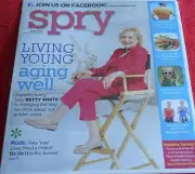 SPRY MAGAZINE JUNE 2013 BETTY WHITE LIVING YOUNG AGING WELL LEANER BURGER
