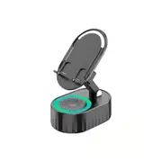 3-In-1 Phone Holder Inductive Bluetooth Speaker Holder 360°Rotating Folding Gift