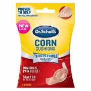 Dr. Scholl's Corn Cushions Thin & Flexible with Duragel Technology: 6 Cushions