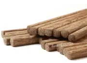 10 Pairs Natural Wenge Wood Chopsticks Chinese Kitchen Tools 中国天然鸡翅木筷子